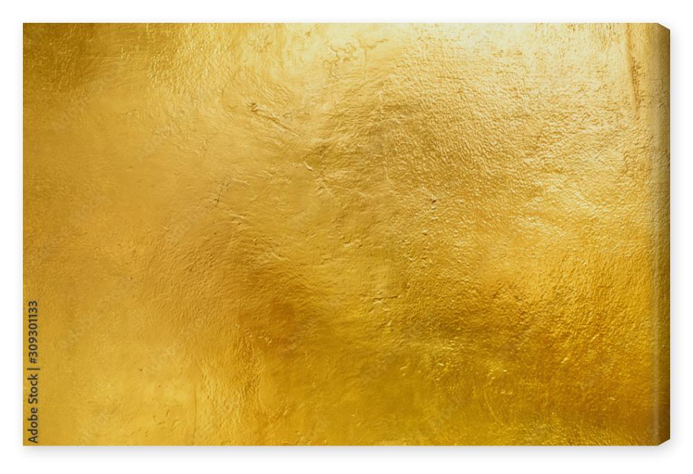 Obraz na płótnie Gold shiny wall abstract