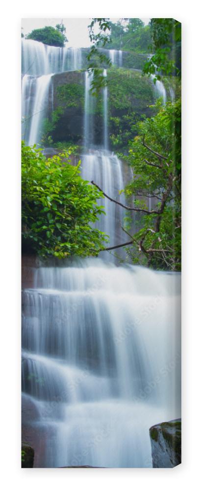 Obraz na płótnie waterfall in forest