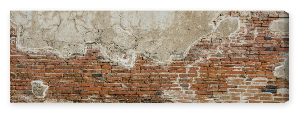 Obraz na płótnie Red brick wall texture