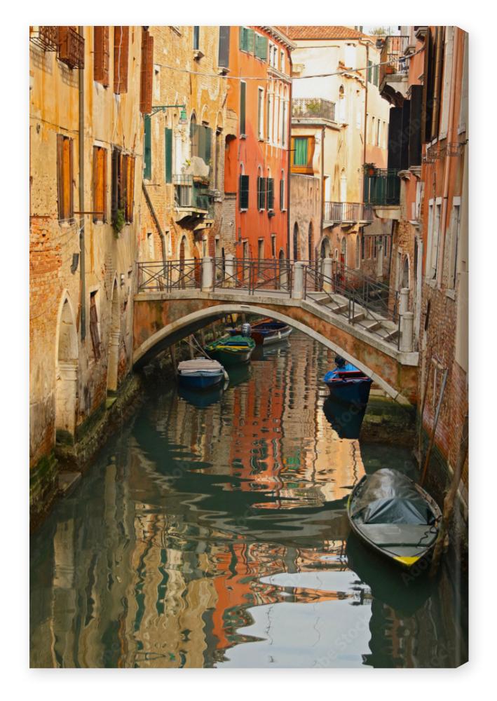 Obraz na płótnie Venice in Italy, bridge and