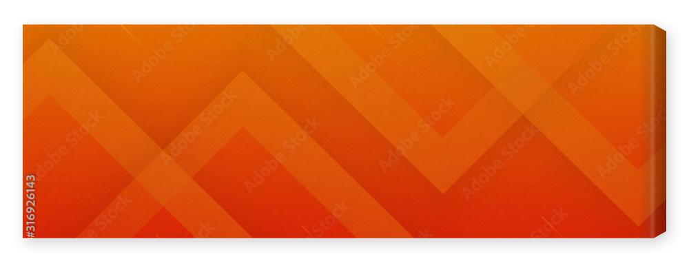 Obraz na płótnie Abstract minimal orange