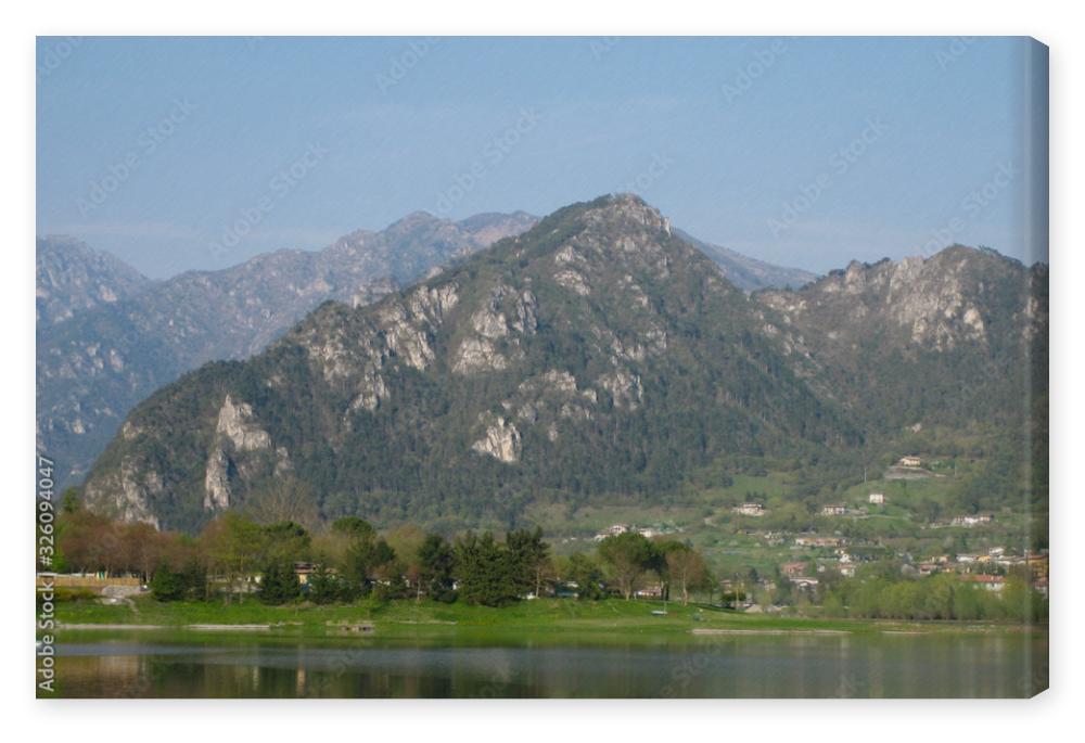 Obraz na płótnie Lake in northern Italy, LAKE