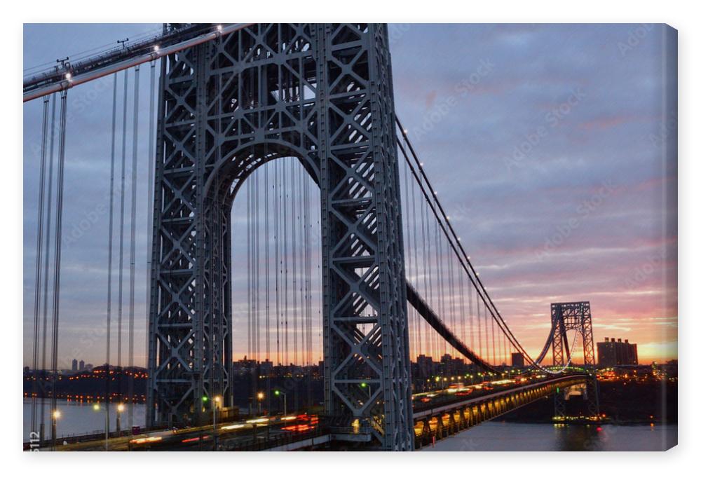Obraz na płótnie George Washington Bridge at
