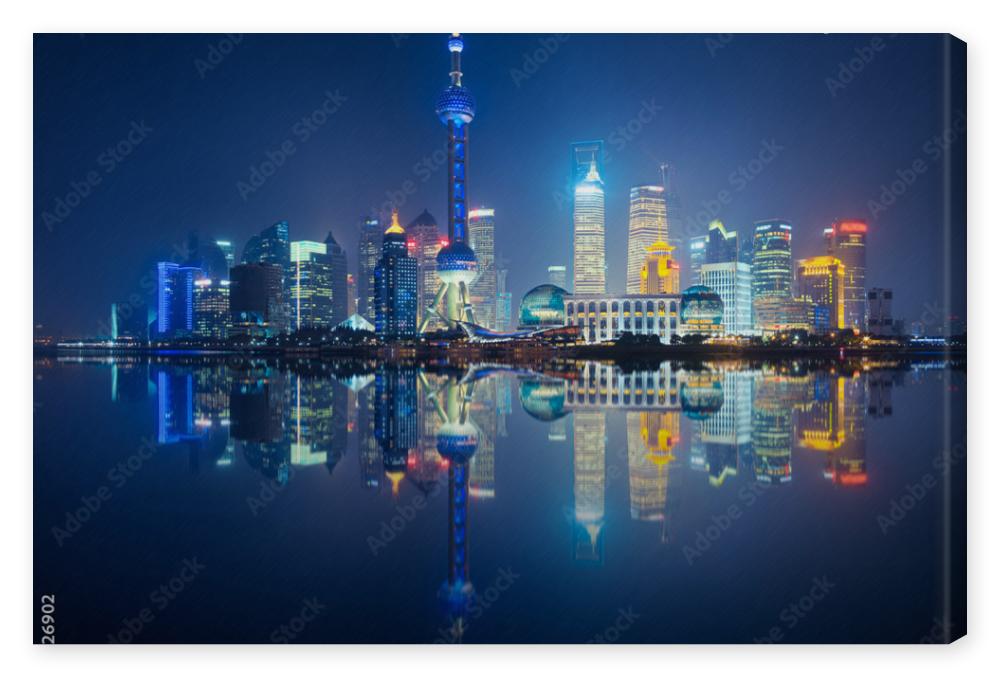 Obraz na płótnie Shanghai skyline