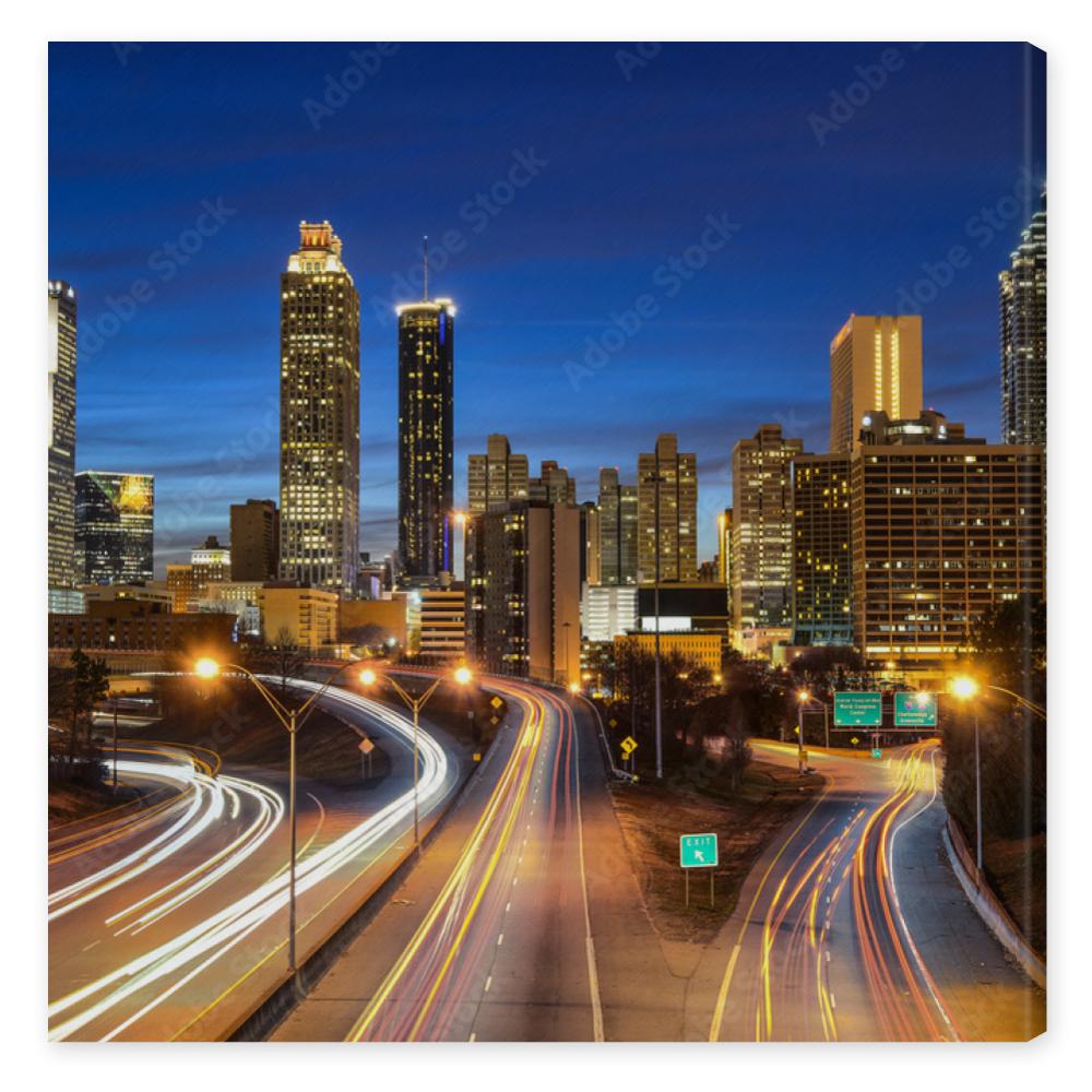 Obraz na płótnie Atlanta downtown skyline