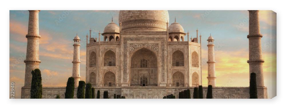 Obraz na płótnie Der Taj Mahal beim