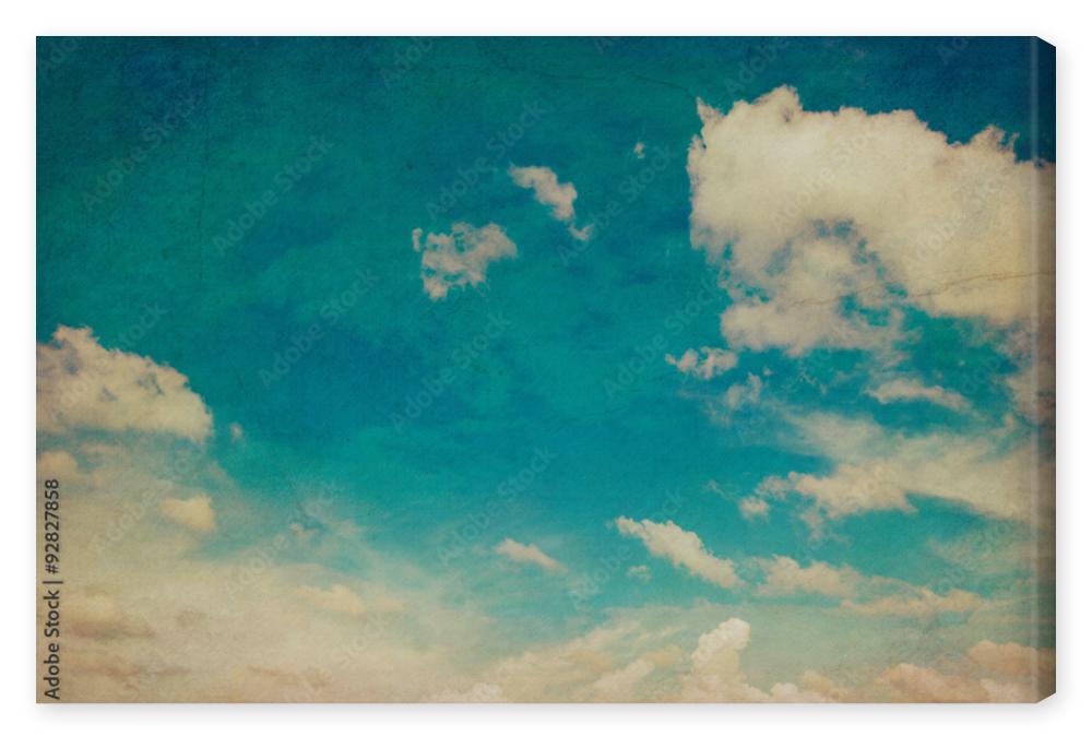 Obraz na płótnie blue sky and clouds background