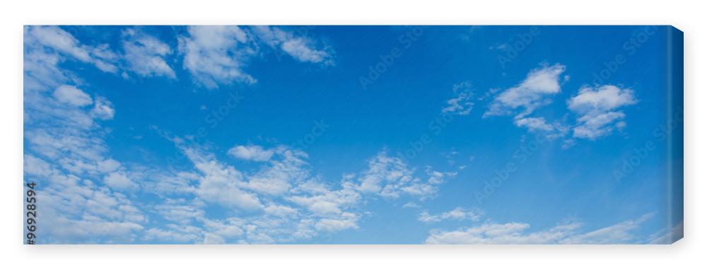 Obraz na płótnie Clouds and blue sky background