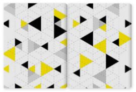 Obraz Dyptyk Geometric Pattern Background