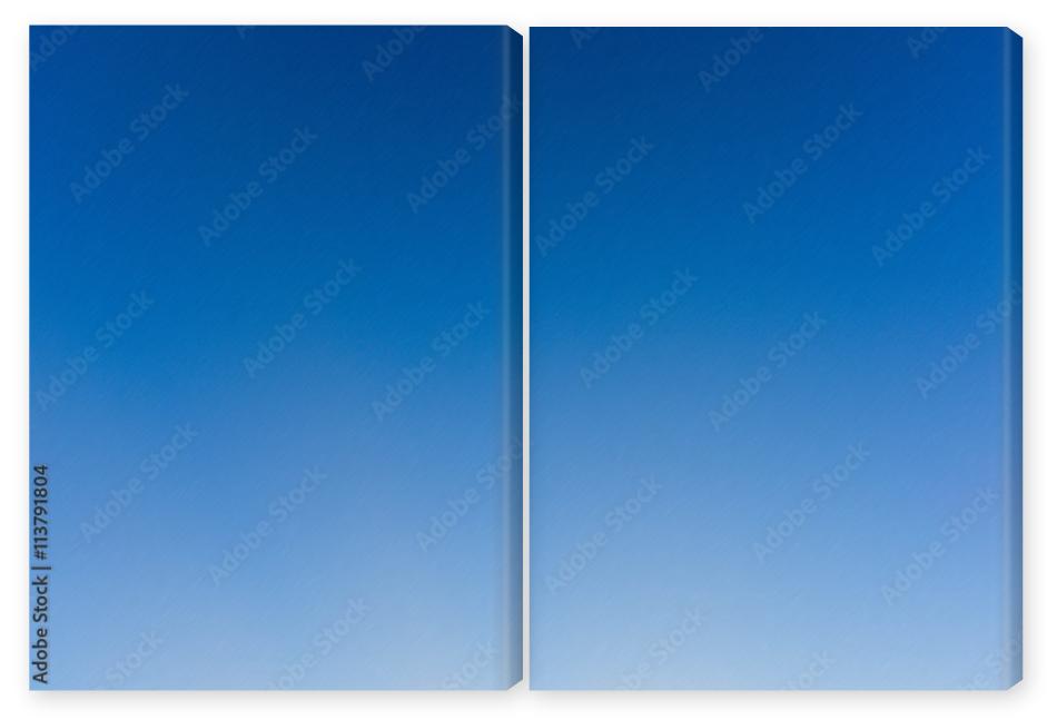 Obraz Dyptyk Blue sky and clear, Blue sky