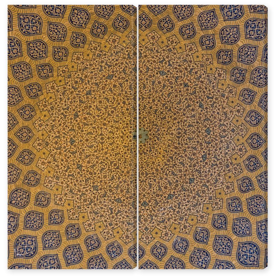 Obraz Dyptyk Der Iran - Isfahan  Lotfullah