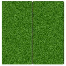 Obraz Dyptyk Green grass seampess texture -