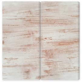 Obraz Dyptyk Shabby chic wooden texture.