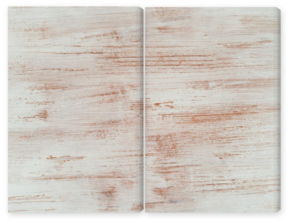 Obraz Dyptyk Shabby chic wooden texture.