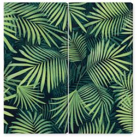 Obraz Dyptyk tropical  background