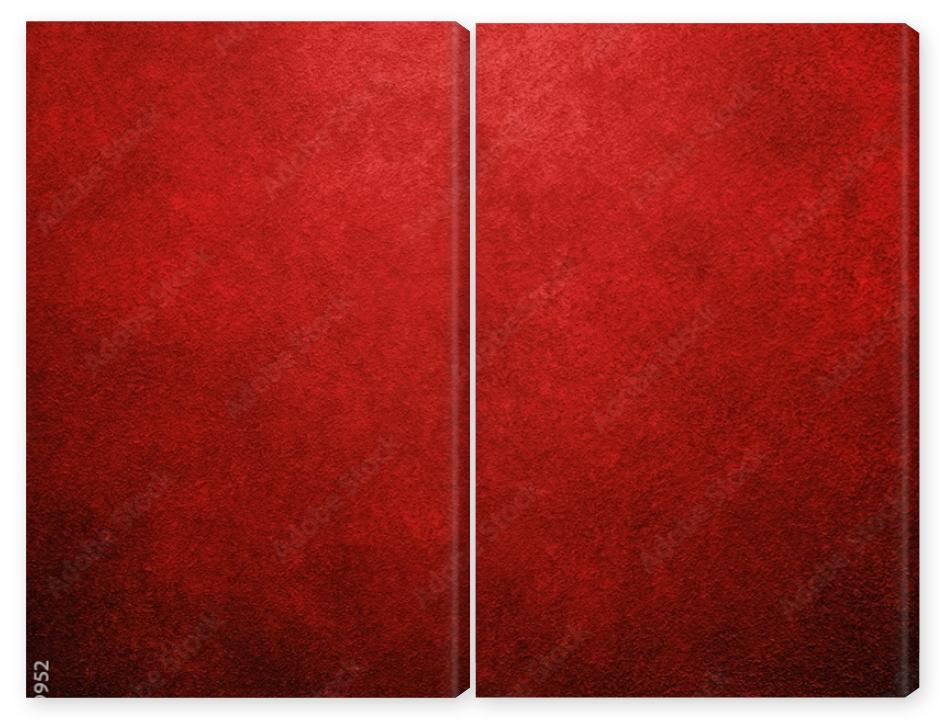 Obraz Dyptyk red paint background