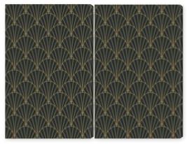 Obraz Dyptyk Art Deco Seamless Pattern -