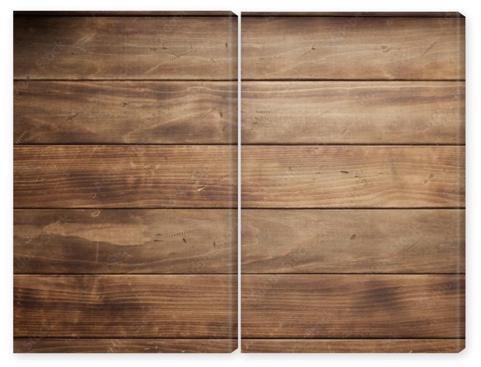 Obraz Dyptyk wooden background board table
