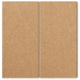 Obraz Dyptyk brown cardboard texture