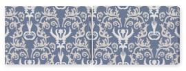 Obraz Dyptyk French blue damask shabby chic