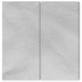 Obraz Dyptyk White cotton fabric canvas