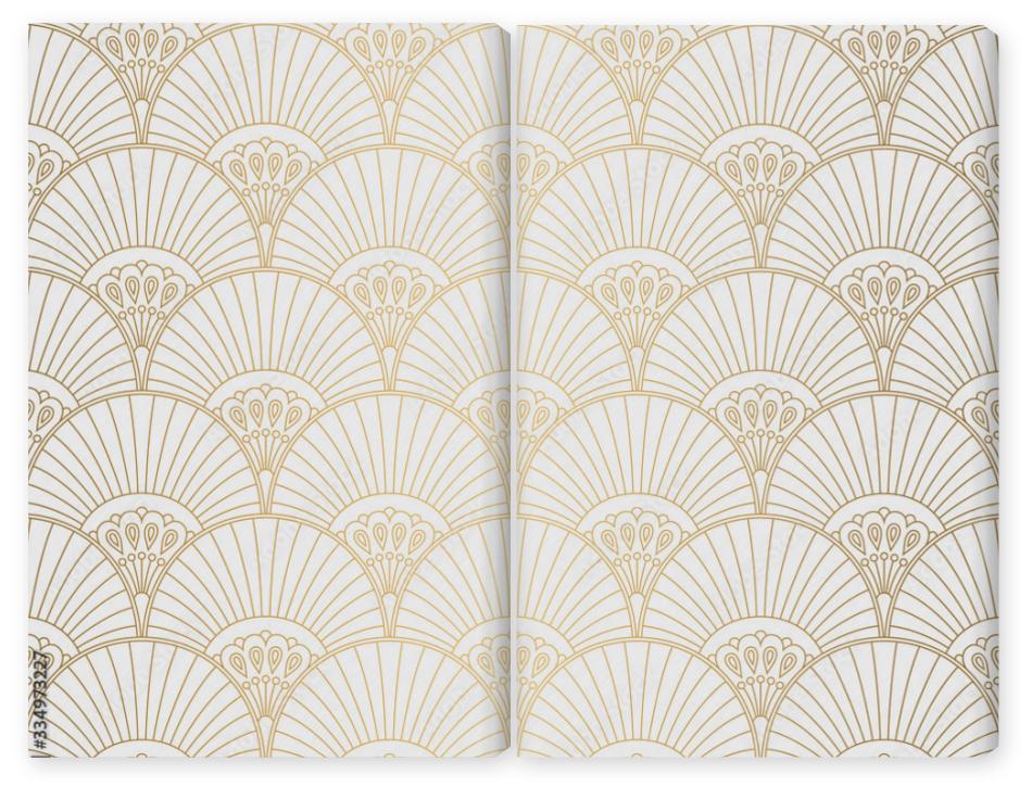 Obraz Dyptyk Art Deco pattern. Seamless