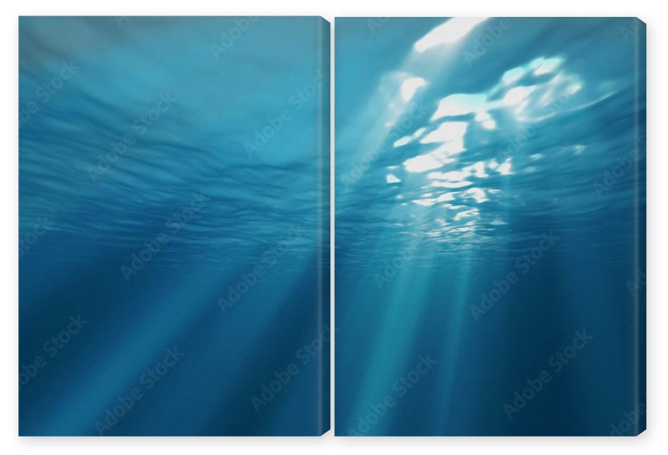 Obraz Dyptyk 海中の光