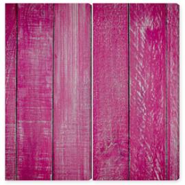 Obraz Dyptyk Close up pink wooden