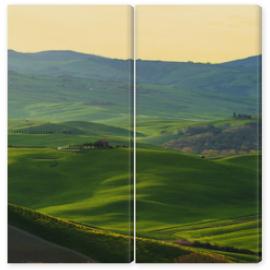 Obraz Dyptyk Beautiful image of the Tuscany