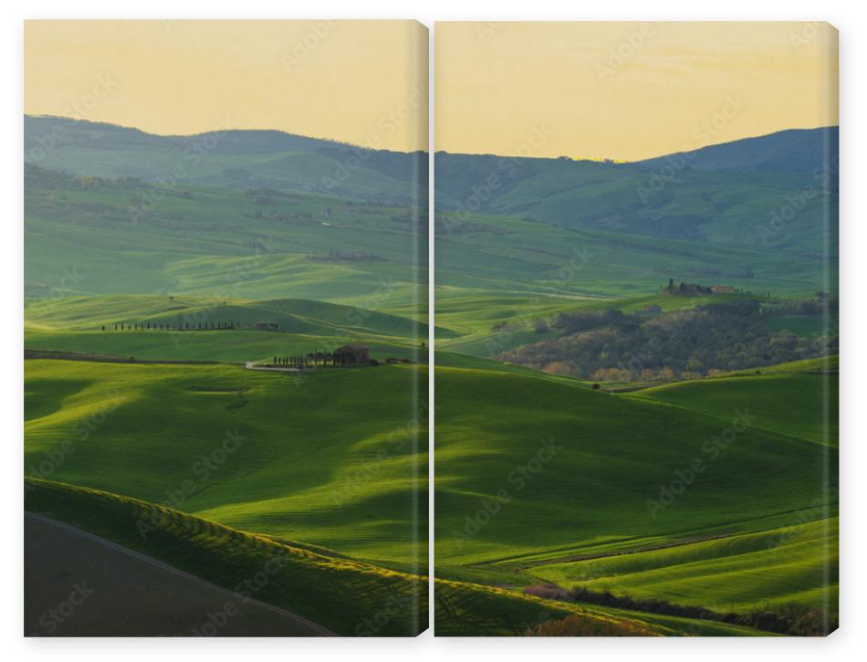 Obraz Dyptyk Beautiful image of the Tuscany
