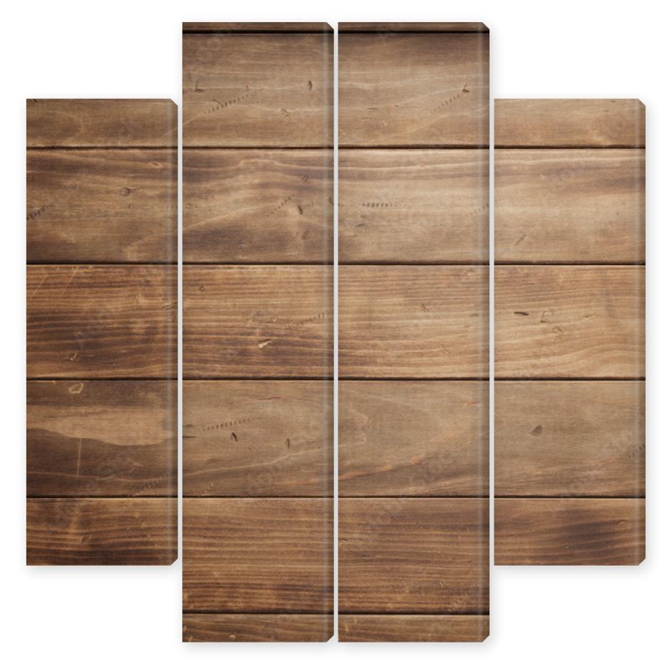 Obraz Kwadryptyk wooden background board table