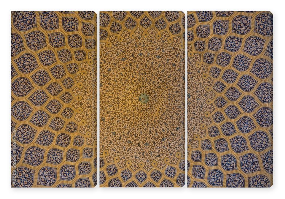 Obraz Tryptyk Der Iran - Isfahan  Lotfullah