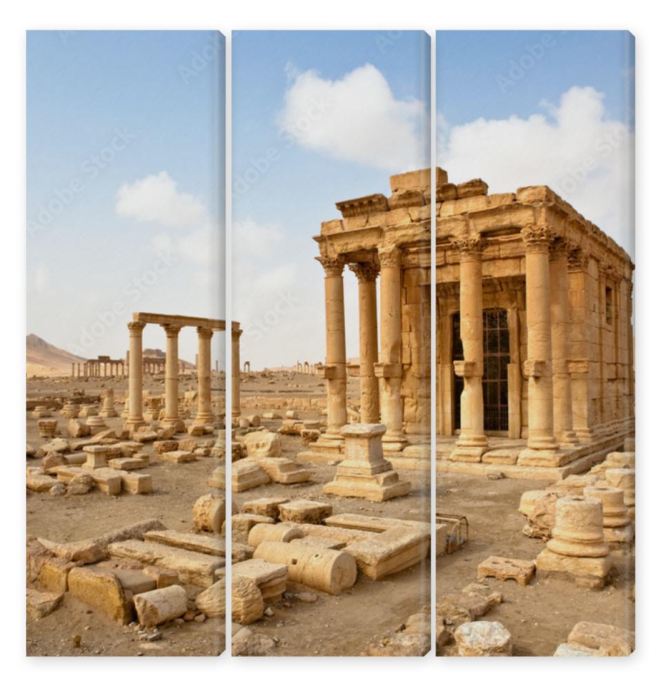 Obraz Tryptyk Syria - Palmyra (Tadmor)