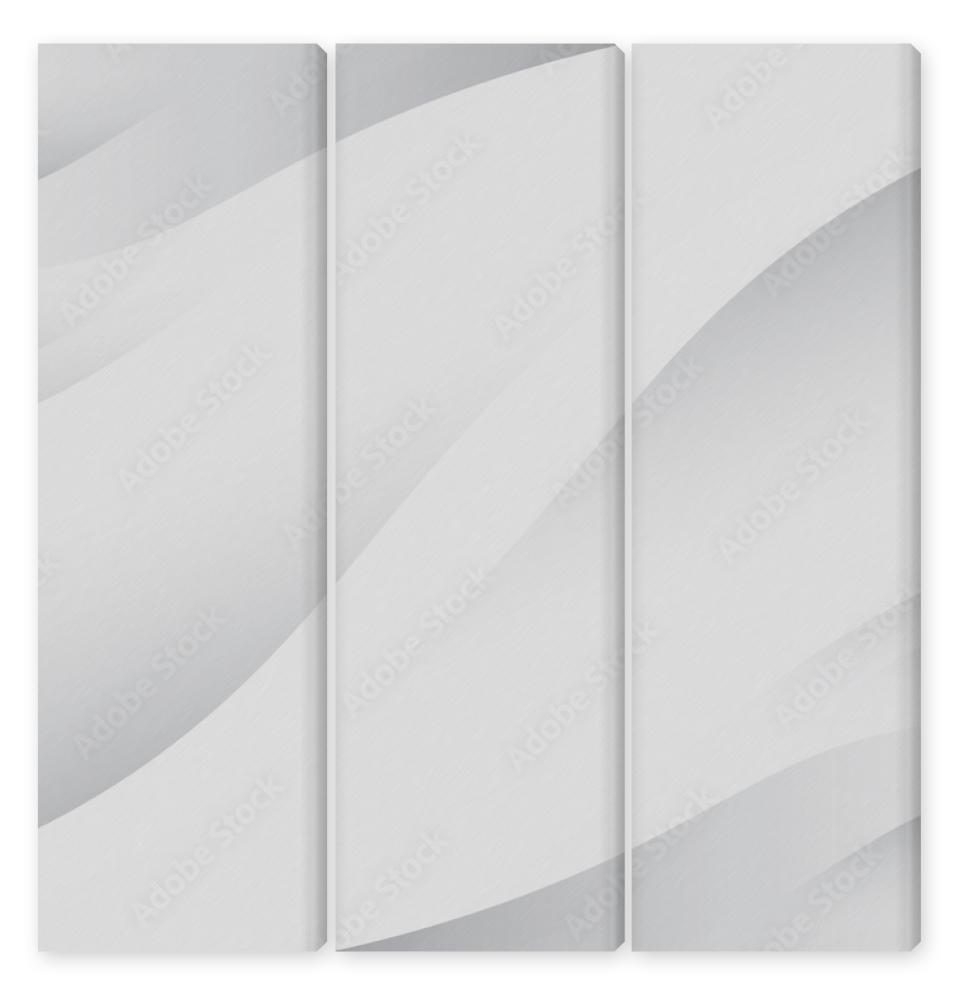 Obraz Tryptyk White abstract background