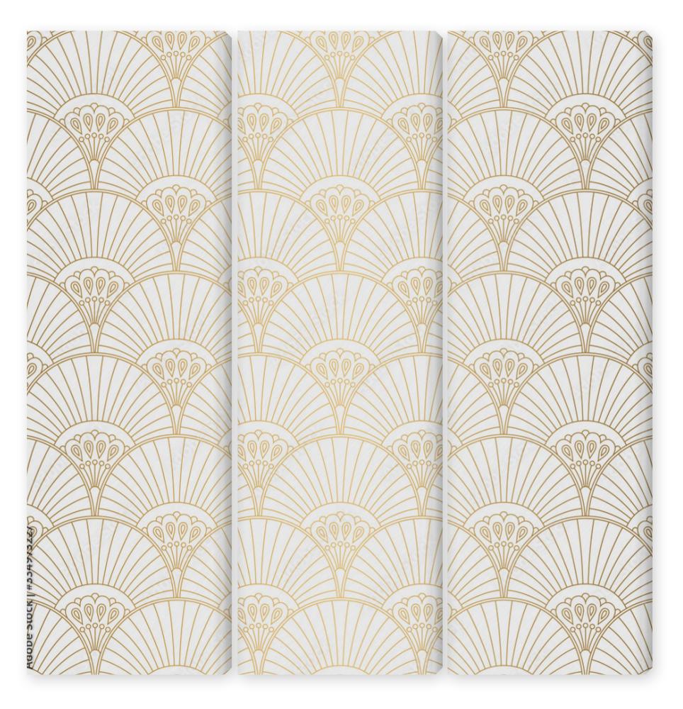 Obraz Tryptyk Art Deco pattern. Seamless