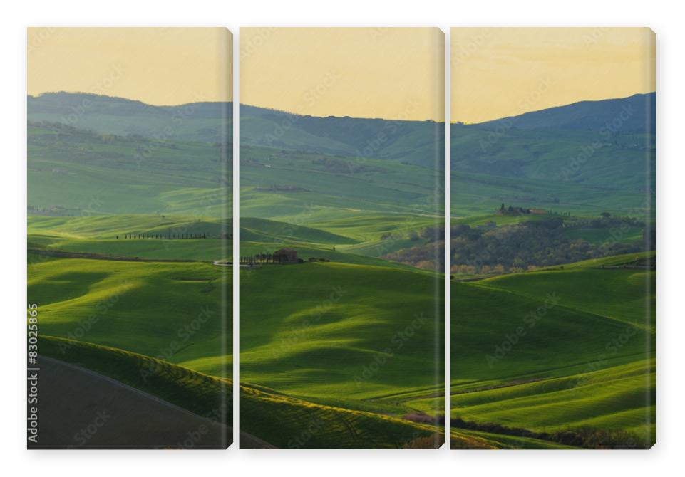 Obraz Tryptyk Beautiful image of the Tuscany