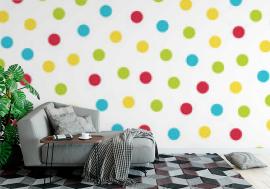 Tapeta Colorful dots seamless pattern