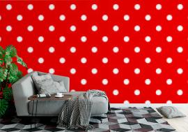 Tapeta Seamless polka dots pattern in