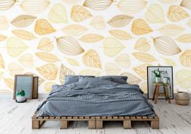 Tapeta Seamless autumn leaves pattern