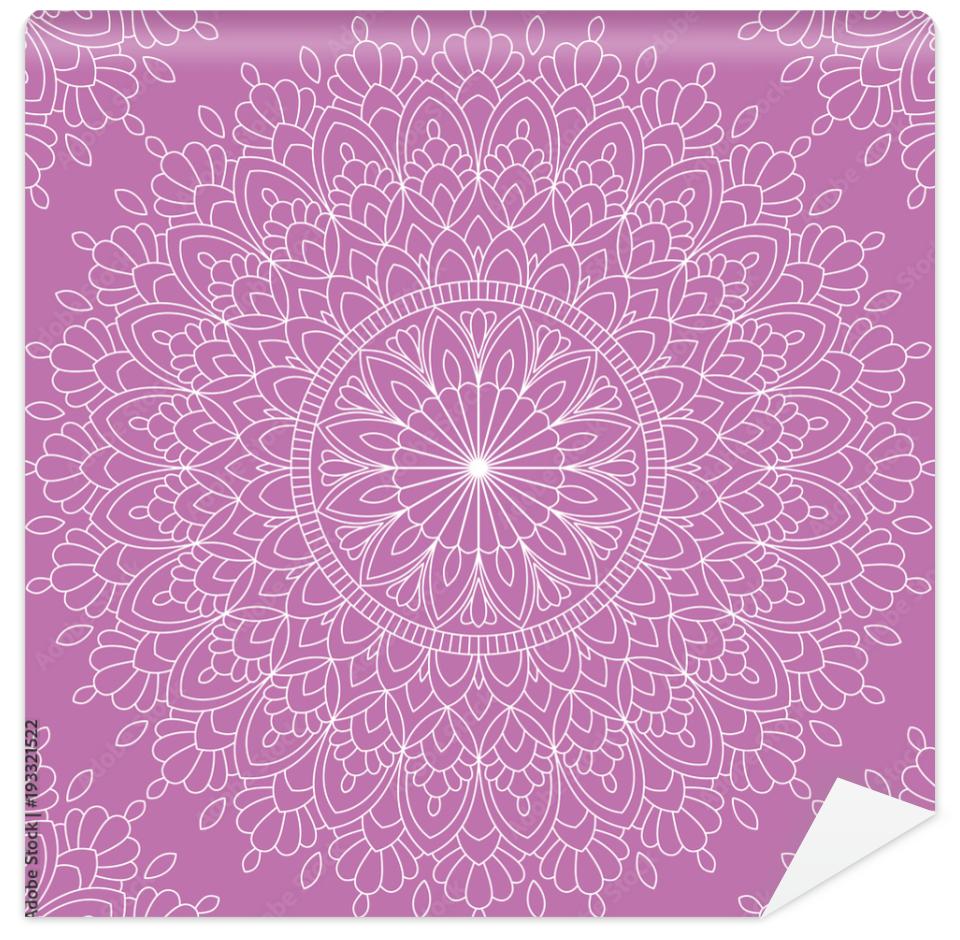Tapeta Seamless pattern with mandala