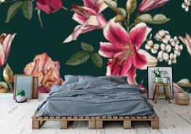 Tapeta Floral seamless pattern with