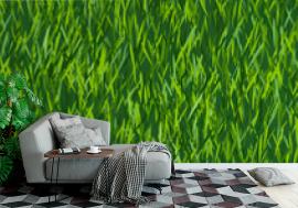 Tapeta Green grass texture or