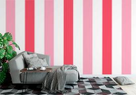 Tapeta Seamless pattern vertical pink