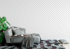 Tapeta Diagonal lines white pattern.