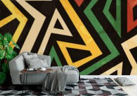 Tapeta african geometric seamless