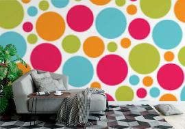 Tapeta seamless colorful dots pattern