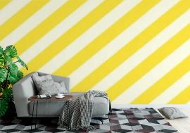 Tapeta Yellow Stripes Pattern