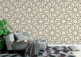 Tapeta classic geometric pattern