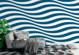 Tapeta Wavy stripes seamless pattern.